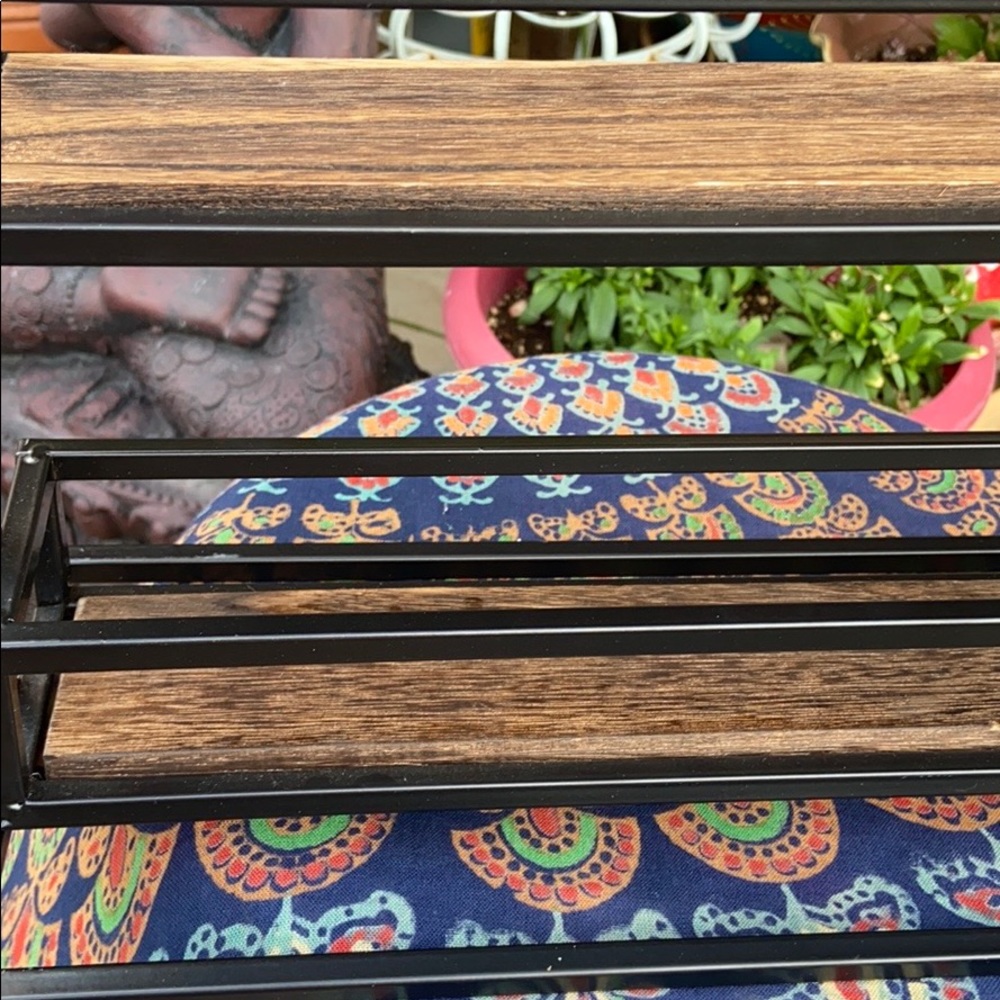 Rae Dunn Rustic “SPICES.” Wooden Spice Rack - Picture 4 of 13
